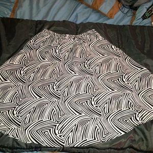 Vintage printed skirt